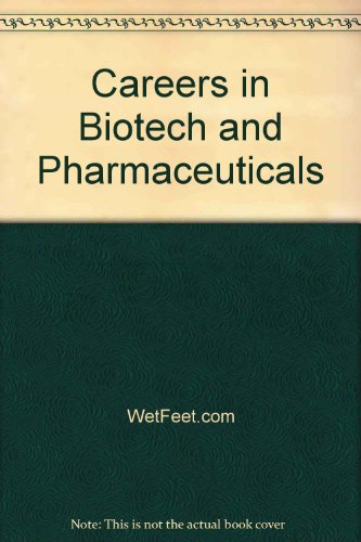 Stock image for Careers in Biotech and Pharmaceuticals for sale by POQUETTE'S BOOKS