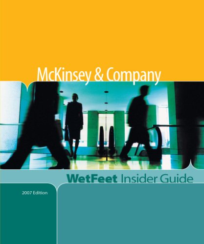 McKinsey & Company (WetFeet Insider Guide) (9781582076348) by Wetfeet
