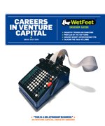 Careers in Venture Capital (Wetfeet Insider Guide) (9781582077901) by Wetfeet