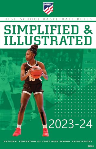 Stock image for 2023- 2024 Basketball Rules Simplified Illustrated for sale by Red's Corner LLC