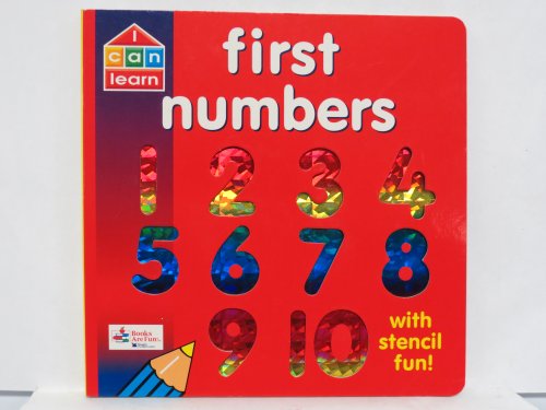 9781582092614: First Numbers with Stencil Fun! (I Can Learn/Books Are Fun)