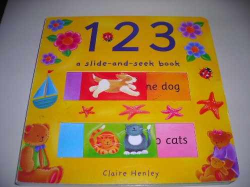 Imagen de archivo de 1 2 3: A Slide and Seek Book a la venta por Wonder Book