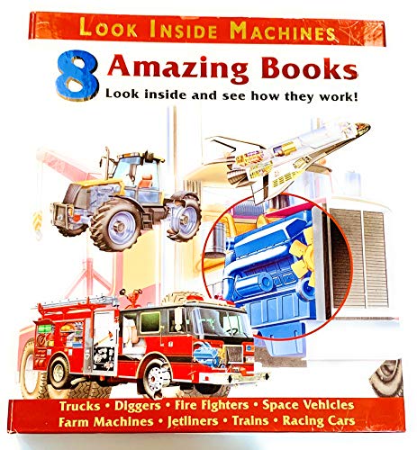 Beispielbild fr Look Inside Machines: 8 Amazing Books! zum Verkauf von SecondSale