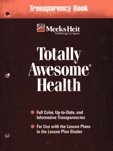 Beispielbild fr Totally Awesome Health Transparency Book zum Verkauf von Wonder Book