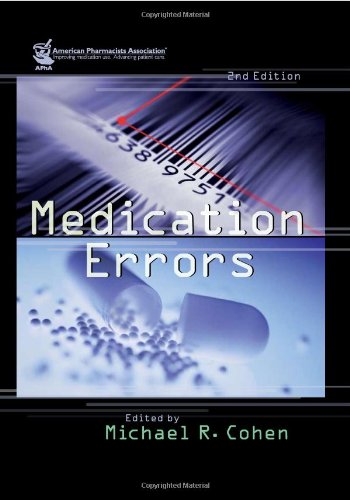 Imagen de archivo de Medication Errors a la venta por Books of the Smoky Mountains