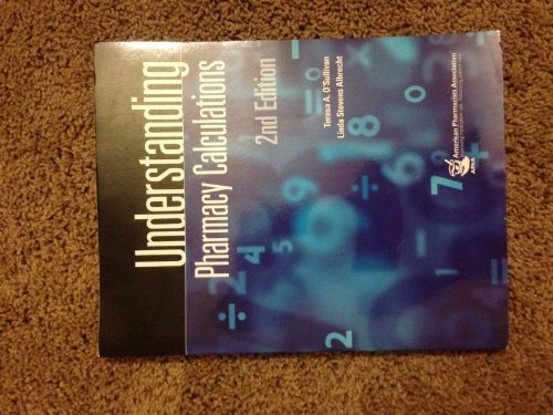 9781582120959: Understanding Pharmacy Calculations