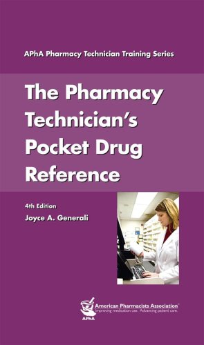 Imagen de archivo de The Pharmacy Technician's Pocket Drug Reference a la venta por Ergodebooks