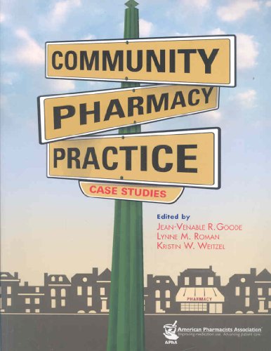 Beispielbild fr Community Pharmacy Practice Case Studies zum Verkauf von Better World Books