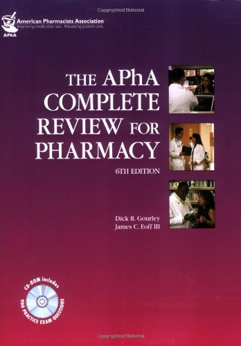 Stock image for The Apha Complete Review for Pharmacy (Gourley, Apha Complete Review for Pharmacy) for sale by Ergodebooks