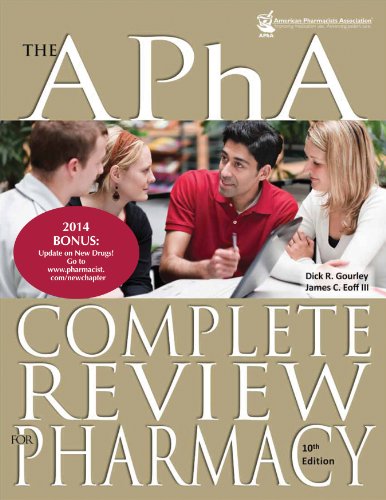 Beispielbild fr The APhA Complete Review for Pharmacy, 10th Edition (Gourley, Apha Complete Review for Pharmacy) zum Verkauf von SecondSale