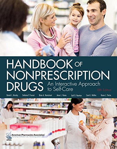 Stock image for Handbook of Nonprescription Drugs for sale by HPB-Red