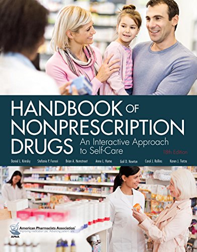 Stock image for Handbook of Nonprescription Drugs for sale by SecondSale