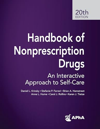 9781582123172: Handbook of Nonprescription Drugs: An Interactive Approach to Self-care