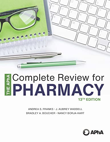 Beispielbild fr The APhA Complete Review for Pharmacy zum Verkauf von BooksRun