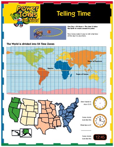 Telling Time (PowerTools for KidsTM) [Ring-bound] [May 03, 1998] Tnt Stone Association