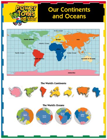 Our Continents and Oceans (PowerTools for KidsTM) [Ring-bound] [May 03, 1998] Tnt Stone Association