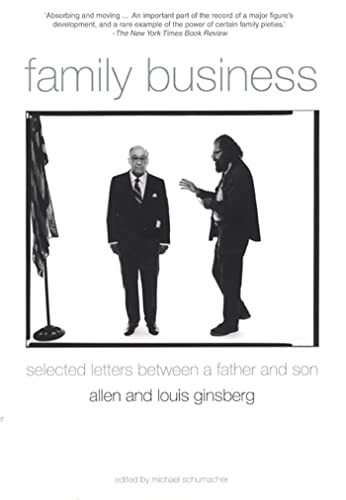 Beispielbild fr Family Business : Selected Letters Between a Father and Son zum Verkauf von Better World Books