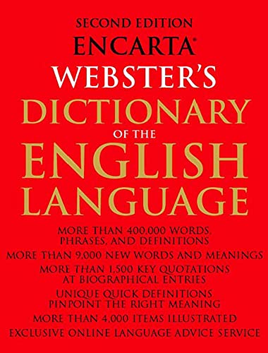 9781582345109: Encarta Websters Dictionary of the English Language