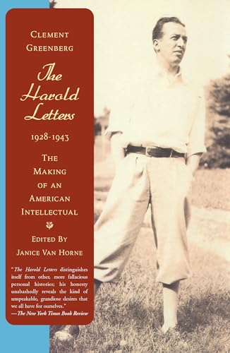 Stock image for The Harold Letters1928-1943: The Making of an American Intellectual for sale by Revaluation Books