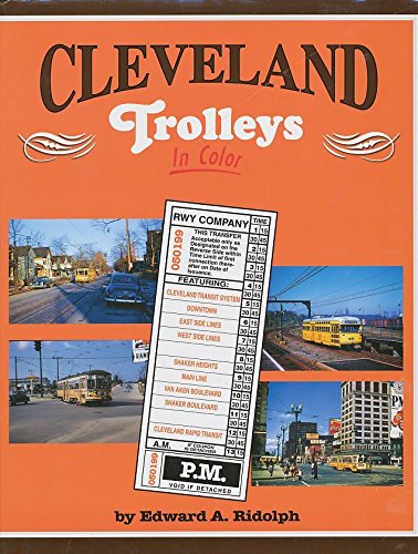 Beispielbild fr CLEVELAND TROLLEYS IN COLOR zum Verkauf von Karen Wickliff - Books