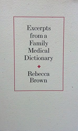 Excerpts from a Family Medical Dictionary