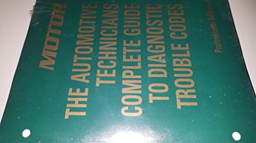 Stock image for The Automotive Technicians Complete Guide to Diagnostic Trouble Codes, 1985-2002: Professional Service Trade [Hardcover] Lypen, John for sale by GridFreed