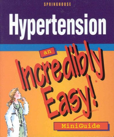 Beispielbild fr Hypertension: An Incredibly Easy Guide! zum Verkauf von ThriftBooks-Atlanta