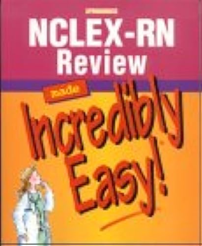 Beispielbild fr NCLEX-RN Review Made Incredibly Easy! zum Verkauf von BookHolders