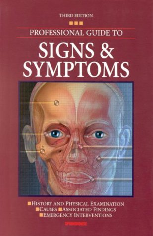 Beispielbild fr Professional Guide to Signs & Symptoms zum Verkauf von SecondSale
