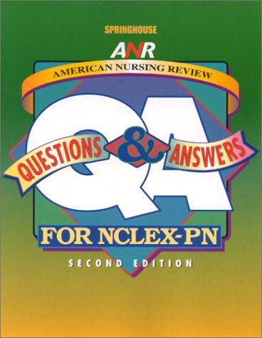 Imagen de archivo de American Nursing Review: Questions & Answers for NCLEX-PN a la venta por SecondSale