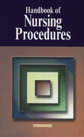 Beispielbild fr Handbook of Nursing Procedures zum Verkauf von Wonder Book