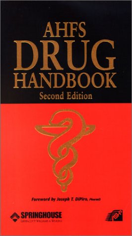 Stock image for AHFS Drug Handbook for sale by Wonder Book