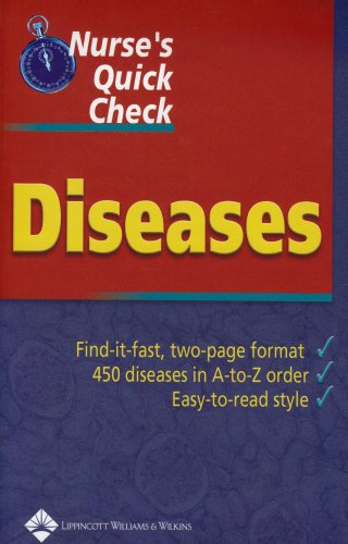 9781582553054: Nurse's Quick Check: Diseases