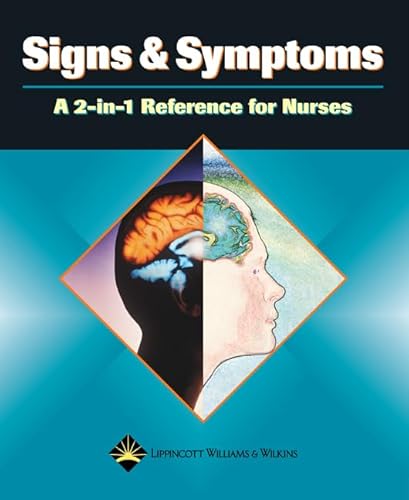 Imagen de archivo de Signs Symptoms: A 2-In-1 Reference for Nurses a la venta por Books of the Smoky Mountains