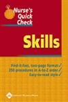 Beispielbild fr Nurse's Quick Check: Skills zum Verkauf von ThriftBooks-Dallas