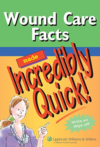 9781582554686: Wound Care Facts Made Incredibly Quick (Incredibly Easy! Series)
