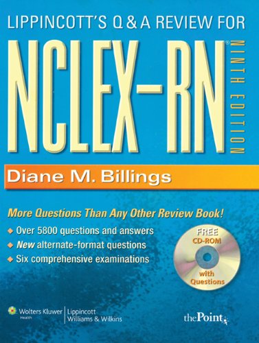 Stock image for Lippincott's Q&A Review for NCLEX-RN [With CDROM] for sale by ThriftBooks-Reno