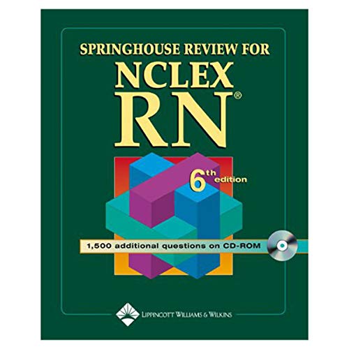NCLEX-RN 250 New-Format Questions (Nursing Review Practice) (9781582554730) by Springhouse