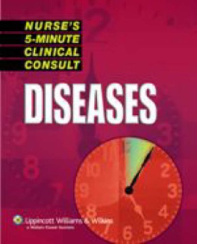 Nurse's 5-Minute Clinical Consult: Diseases (LWW, Nurse's 5-Mintue Clinical Consult: Diseases) (9781582555119) by Lippincott & Co.