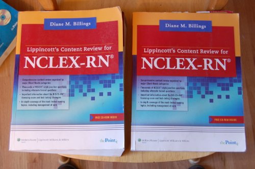 Beispielbild fr Lippincott's Content Review for NCLEX-RN zum Verkauf von Better World Books