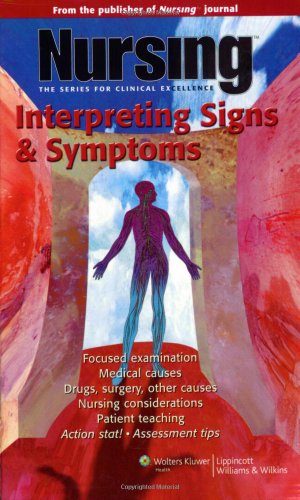 9781582556680: Nursing: Interpreting Signs and Symptoms (Nursing Journal Series)
