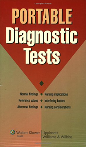 Beispielbild fr Portable Diagnostic Tests (Portable Series) zum Verkauf von Bookmonger.Ltd