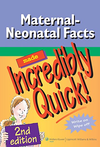 Beispielbild fr Maternal-Neonatal Facts Made Incredibly Quick! zum Verkauf von TextbookRush