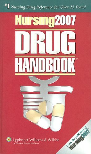 Stock image for Nursing Drug Handbook 2007 (27th Edition) for sale by SecondSale