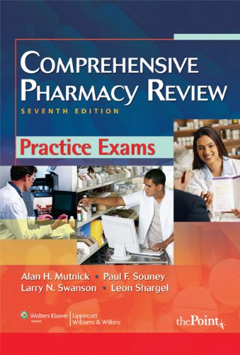 Imagen de archivo de Comprehensive Pharmacy Review Practice Exams a la venta por HPB-Red