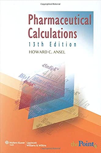 Stock image for Pharmaceutical Calculations for sale by Your Online Bookstore