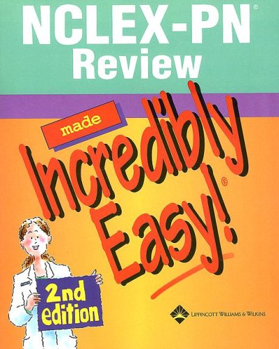 Imagen de archivo de Nclex-pn Review Made Incredibly Easy! a la venta por Books of the Smoky Mountains