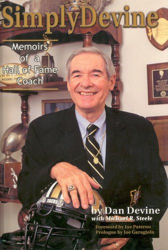 Stock image for Simply Devine (Missouri Cover): Memoirs of a Hall of Fame Coach for sale by Wonder Book