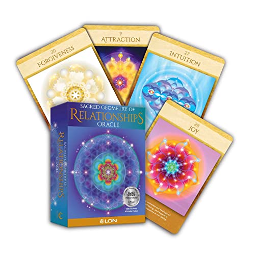 9781582707020: Sacred Geometry of Relationships Oracle Card Deck and Guidebook