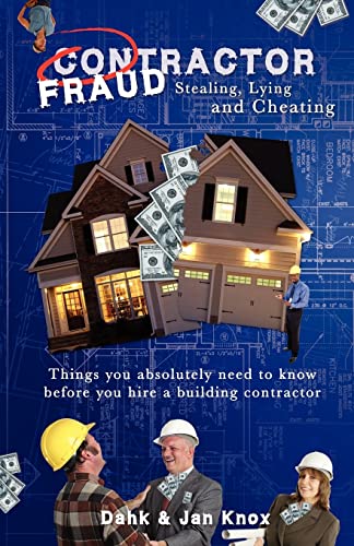 Contractor Fraud (Paperback) - Warren B Dahk Knox, Jan Knox